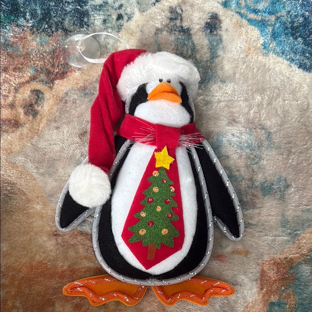 Festive Penguin Christmas Ornament - Picture 1 of 4